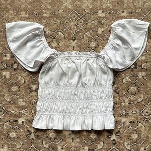 Abercrombie White Blouse